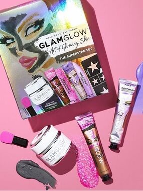 GLAMGLOW The Superstar Set, Mud Mask Full Size Supermud Pore Clarifying Skincare